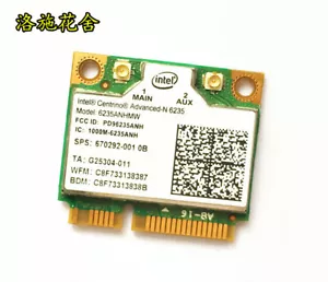 intel centrino advanced-n 6235ANHMW Wireless+ BLUETOOTH 4.0 WiFi MINICARD 5GHZ - Foto 1 di 2