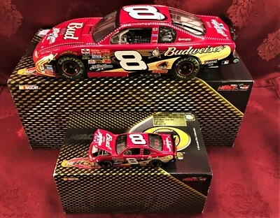 DALE EARNHARDT JR #8 Budweiser 2002 MLB All Star Game 1/24 & 1/64 Elite Car SET - Image 1 of 4