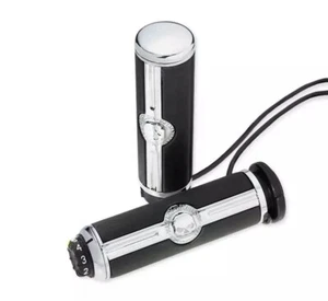 Heizgriffe Skull Harley Davidson schwarz chrom 56100260 - Bild 1 von 1