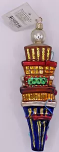 Christopher Radko Weihnachtsschmuck - 8"" TIME SQUARE 2000 NEUJAHRE - mit Etikett - Bild 1 von 10