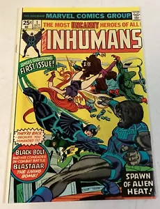 THE INHUMANS #1 EN MUY BUEN ESTADO (Marvel 1975) arte de George Pérez, edición clave - Imagen 1 de 7