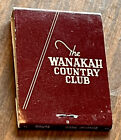 Wanakah Country Club Vibtage Matches - Marchbook - New - Hamburg Ny