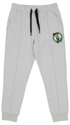 Jogger de vellón liso FISLL NBA para hombre Boston Celtics, gris jaspeado Foto 1 de 4