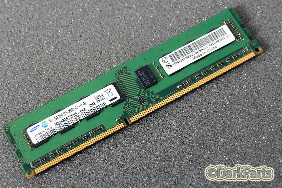 Samsung M378B5673FH0-CF8 PC3-8500U-07-10-B0 2GB Memory RAM - Image 1 of 1