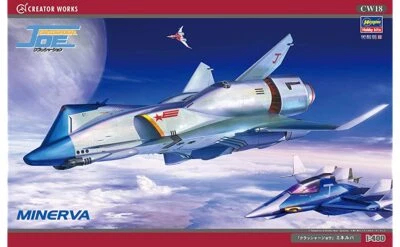 HASEGAWA Creator Works 1/400 Crusher JOE Minerva Plastic Model Kit Giappone - Immagine 1 di 4