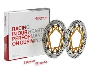 Rotores de freno delanteros Brembo 320 mm Yamaha YZF R1 R1M R6 V-Max MT10 FZ10 MT-10/SP - Imagen 1 de 3