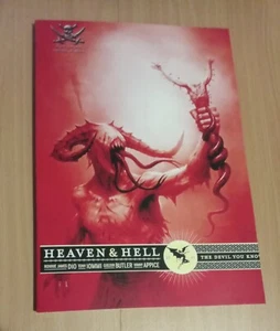 HEAVEN & HELL - THE DEVIL YOU KNOW - TAB BOOK - RONNIE JAMES DIO - BLACK SABBATH - Picture 1 of 4