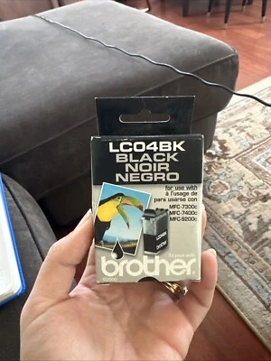 Tinta genuina Brother LCO4BK MFC-7300C MFC-7400C MFC-9200C NUEVA SELLADA CADUCADA Foto 1 de 3