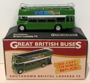 Atlas Editions 1/76 Scale Diecast 4 655 102 - Southdown Bristol Lodekka FS - Picture 1 of 2