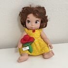 Disney Belle Baby Doll Animators Origins 12" Beauty and the Beast Rose Rattle