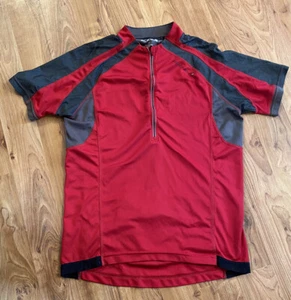 mens size s red fitted cycling top from endura vgc used - Picture 1 of 5