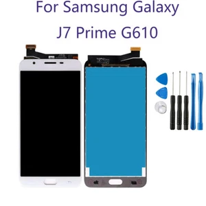 Replacement For Samsung Galaxy J7 Prime G610 LCD Display Digitizer Screen White - Picture 1 of 3