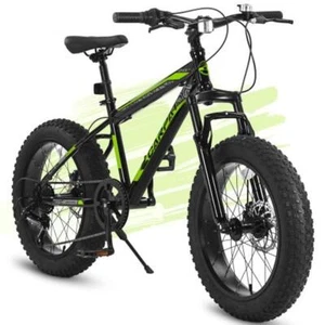 S20109 Kids' Bike 20 Inch Wheels Fat Tire Bike,  Ages 8-12 Year Old, Steel Frame - Picture 1 of 8