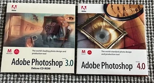 Adobe Photoshop 3.0 And 4.0 Macintosh Discs Only MINT - Photo 1/1