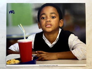 Actor Michael Rainey Jr. Power Book II FIRMADO AUTOGRAFIADO 8x10 Luv certificado de autenticidad niño - Imagen 1 de 3