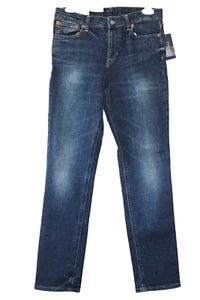 NWT Polo Ralph Lauren Teens Blue Jeans Denim Pants Skinny Authentic Dungarees 16 - Picture 1 of 4