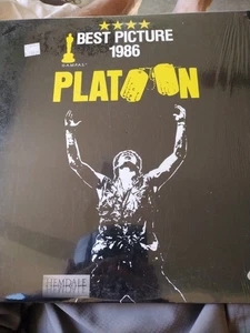 Laserdisc  * Platoon * Charlie Sheen Tom Berenger Willem Dafoe Exc Condition War - Picture 1 of 3
