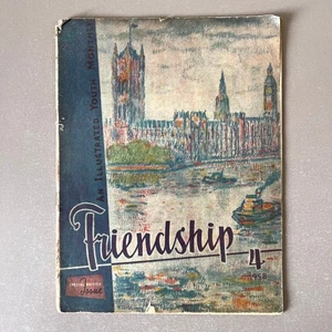 Friendship: An Illustrated Youth Monthly Magazine April 1958 Cold War Propaganda - Picture 1 of 8