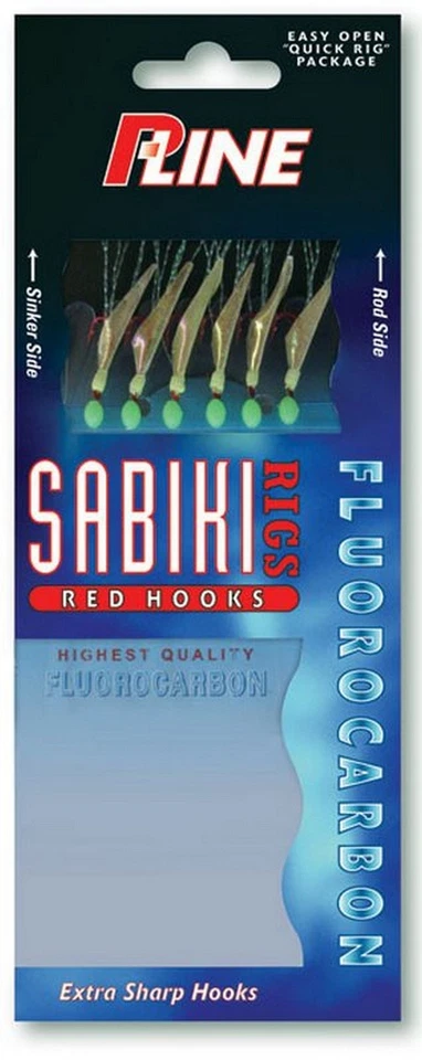 P-Line SAFS6 Sabiki Hage Aur Fish Skin