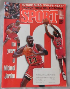 Michael Jordan Chicago Bulls December 1993 SPORT Magazine  VG - Picture 1 of 1