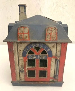 19th C. Mechanical Bank J E Stevens NOVELTY BANK for Restoration - Picture 1 of 10