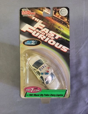 Racing Champions 2 Fast 2 Furious 1992 Miami City Police Chevy Caprice Serie 7 Foto 1 de 4