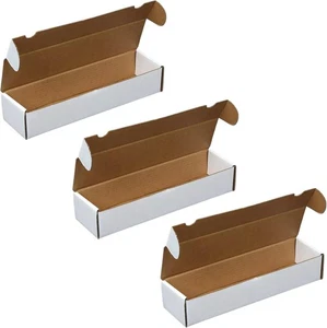 (3) Caja de almacenamiento premium 800 unidades tarjetas coleccionables cartón blanco - Imagen 1 de 7