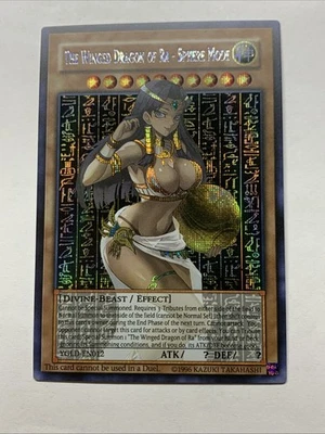 Winged Dragon Of Ra Sphere Girl Card Holo Anime Yugioh Waifu Alt Art Rare Secret - Image 1 of 4