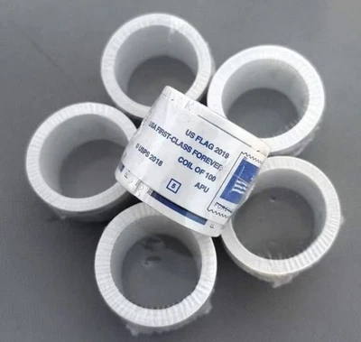 3 ROLLS OF 100 FOREVER STAMPS 2019 $234 VALUE (300 STAMPS) - Image 1 of 2