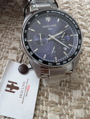 Mens Holuns 1899 Quartz Chronograph Watch New - Image 1 of 4