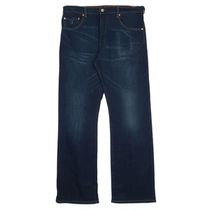 LEVIS 517 Jeans Boot Cut Fit Blue Denim Trousers Mens W34 L32 - Picture 1 of 7