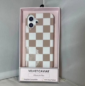 VELVET CAVIAR Apple iPhone 16 Plus MagSafe Case - Nude Vibe Checker - Picture 1 of 3