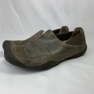 Keen Size 7 Leather Loafers Slide Slip On Womens Flats Comfort Shoes - Picture 1 of 6