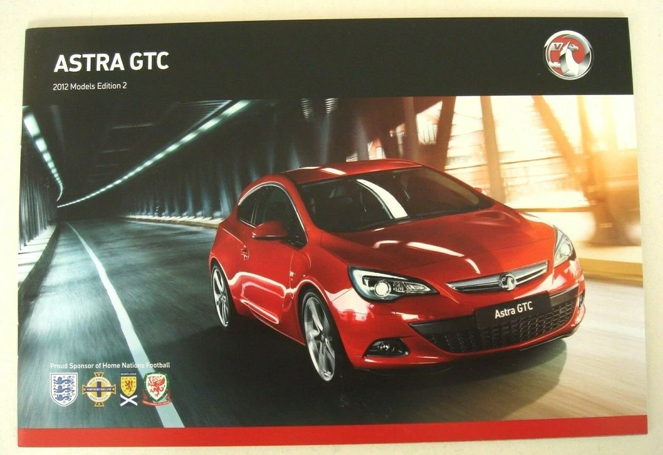 Vauxhall . Astra GTC . Vauxhall Astra GTC . 2012 Models Edition 2 Sales Brochure - Image 1 of 1