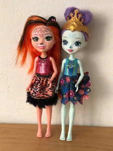 2 Stück Enchantimals Tanzie Tiger & Patter Pfau - Bild 1 von 4