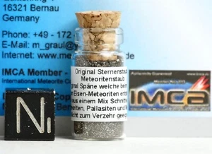 Meteoriten Staub + Zertifikat Sternenstaub - Stardust Meteorite Eisen Meteorit - Picture 1 of 1