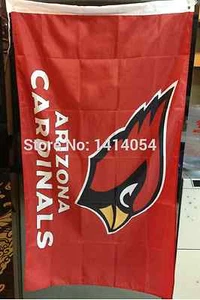 Arizona Cardinals Flag 3x5FT Large - Imagen 1 de 2