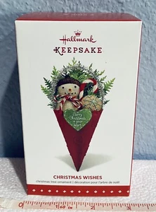 Hallmark Andenken Ornament Weihnachtswünsche 2015 NEU - Bild 1 von 3