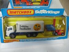Matchbox Lesney Superkings K-40 Delivery Truck "Frochliches" German promo, box
