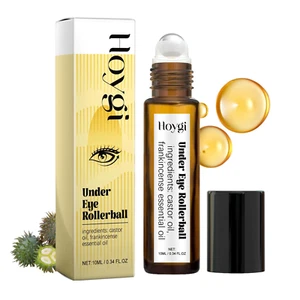 Castor Oil and Frankincense Eye Roller for Dark Circles, Puffy Eyes, and Wrinkle - Picture 1 of 12