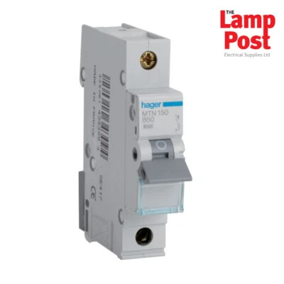 Hager MCB MTN150 50 Ampere SP MCB Leitungsschutzschalter 50A