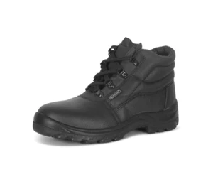 Click Chukka Workwear Sicherheitsstiefel mit Stahlkappe Größen: 3 & 5 schwarz CDDCMSBL - Bild 1 von 1