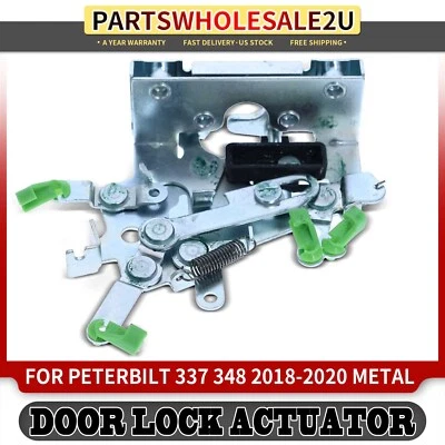 Actuador de cerradura de puerta lateral derecho pasajero para Peterbilt 330 335 337 340 metal Foto 1 de 4