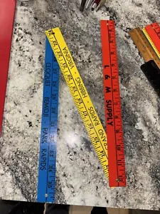 Vintage Folding Advertising Yardstick L & M Supply Minnesota USA - Picture 1 of 7