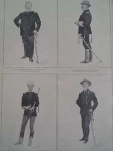 Frederic Remington Ufficiali Generali Tampa Florida Guerra ispanoamericana 1898 - Foto 1 di 2