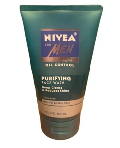 Nivea for Men Purifying Face Wash Discontinued Oil Control New Old Stock - Picture 1 of 1