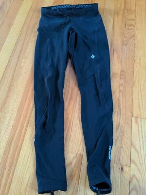 Pantalones de ciclismo atléticos ajustados negros pequeños medianos especializados para mujer B20 Foto 1 de 4