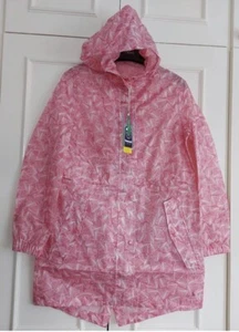 Joules Women GoLightly Packaway Jacket Waterproof - Pink Shell 🦪🐚 Uk 🇬🇧 8 - Picture 1 of 3
