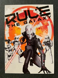 Rule The Galaxy 2015 Topps Star Wars Rebels #16 Sticker Card Insert - Picture 1 of 2