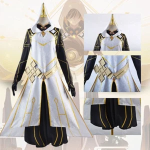 Genshin Impact Morax Zhongli Vestido Disfraz Disfraz Trajes Halloween Carnaval - Imagen 1 de 11